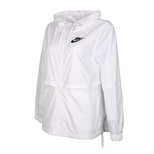 WHITE NIKE WINDBREAKER